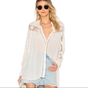 Free People Katie Bird Top